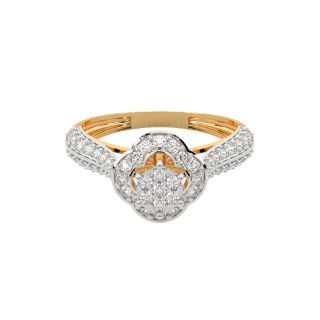 Calvin Round Diamond Engagement Ring